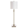 Antique Brass Buffet Lamp