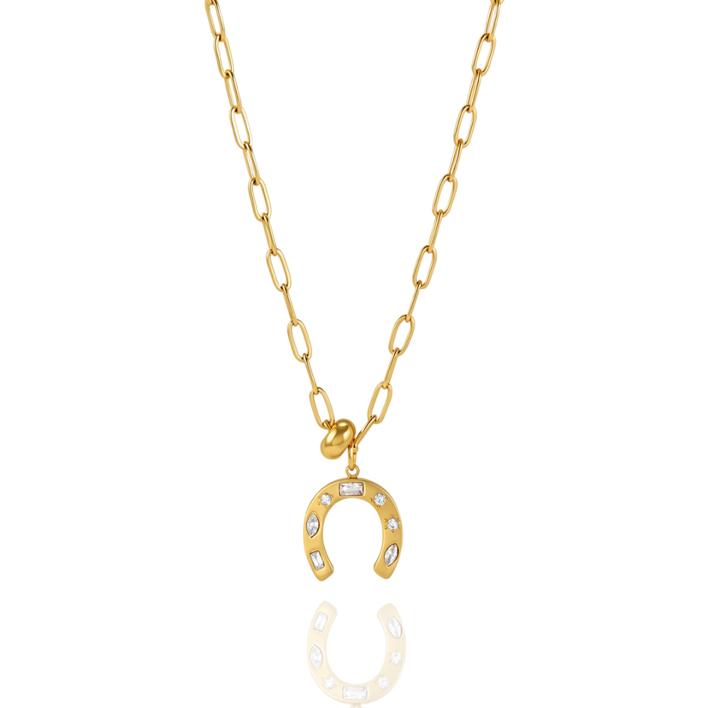 Lucky Horseshoe Necklace