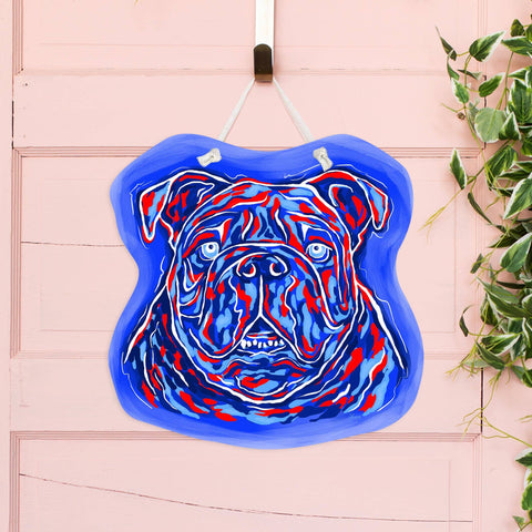 Bulldog Door Hanger
