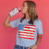 American Flag Books T-Shirt