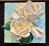 Magnolia Clay Floral Bouquet Art