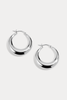 Hollow Hoops in Gold & Silver