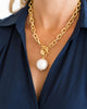 Susan Shaw - Cotton Pearl Toggle Necklace