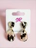 Black and White Andrea Earrings