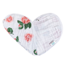 Camellia Baby 2-in-1 Burp Cloth and Bib (Floral)