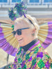 Mardi Gras Crown Earrings