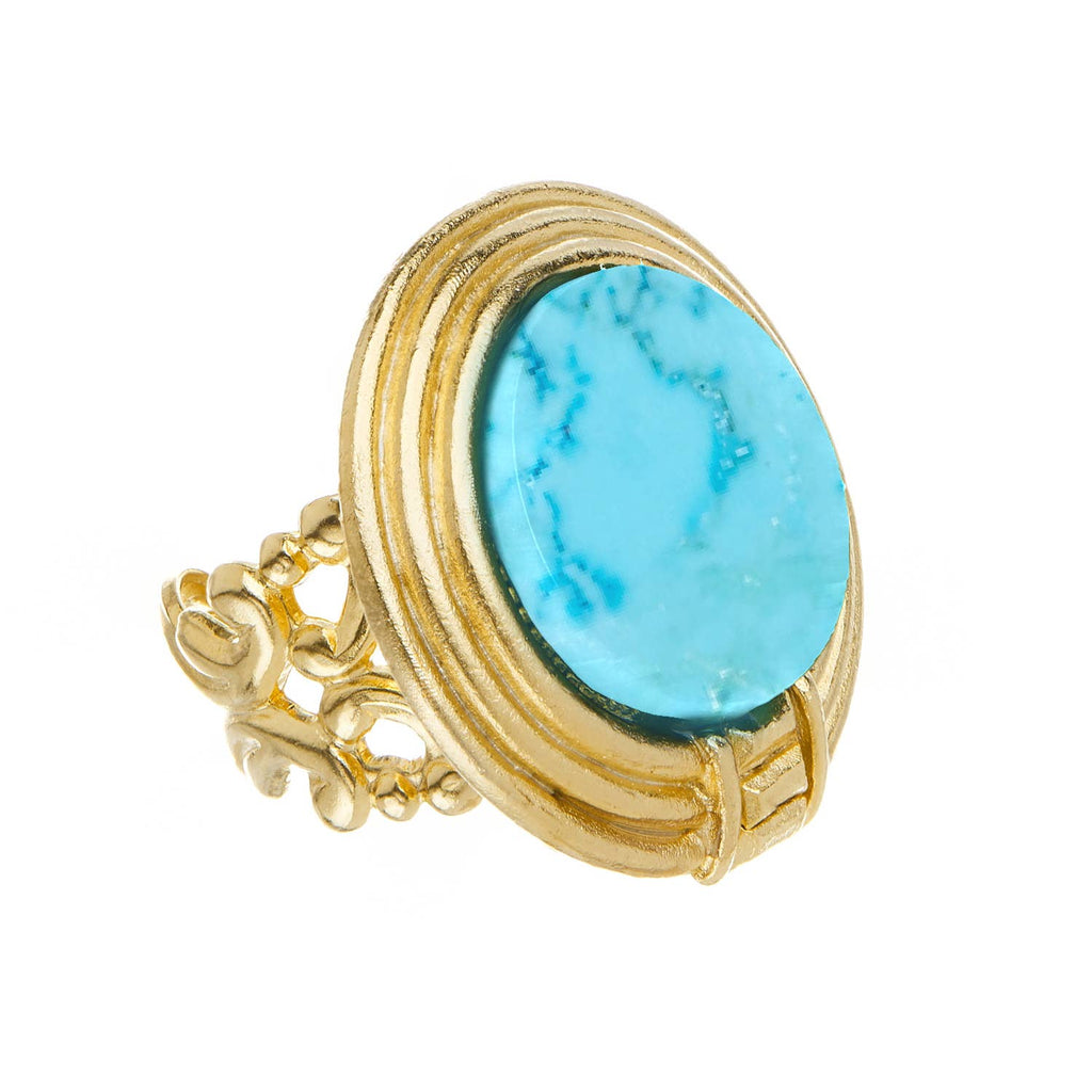 Roma Ring - Turquoise