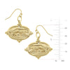 Susan Shaw - Gold Tiger Earrings
