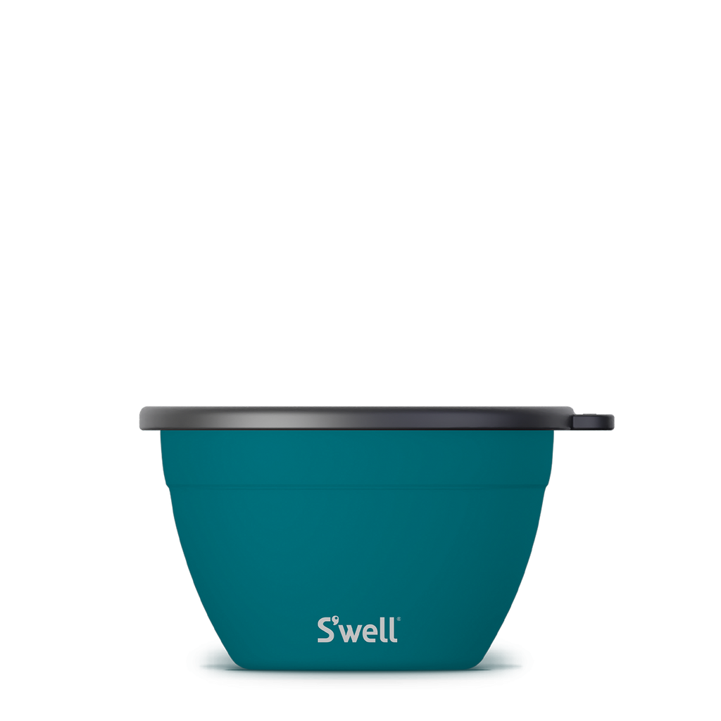 Peacock Blue Salad Bowl 64oz