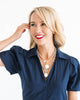 Susan Shaw - Cotton Pearl Toggle Necklace