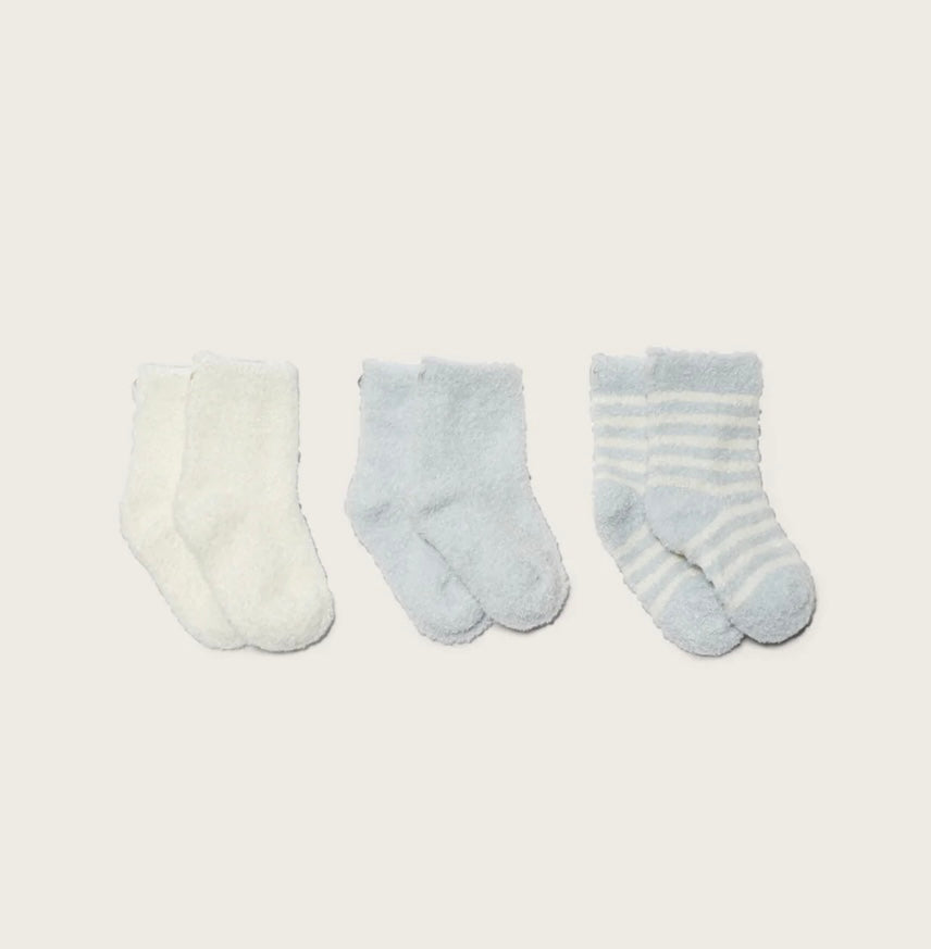 Barefoot Dreams Infant Sock Set of 3