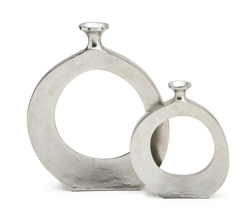 Circles Aluminum Vase