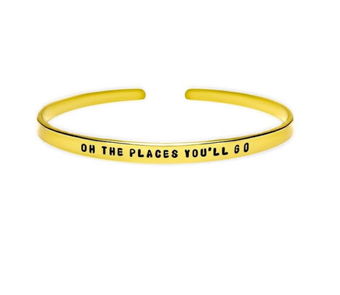 Stamped Cuff Bracelet