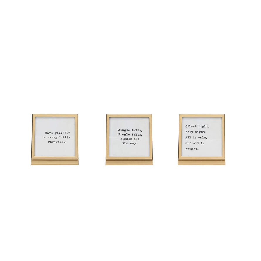 Framed Christmas Sayings