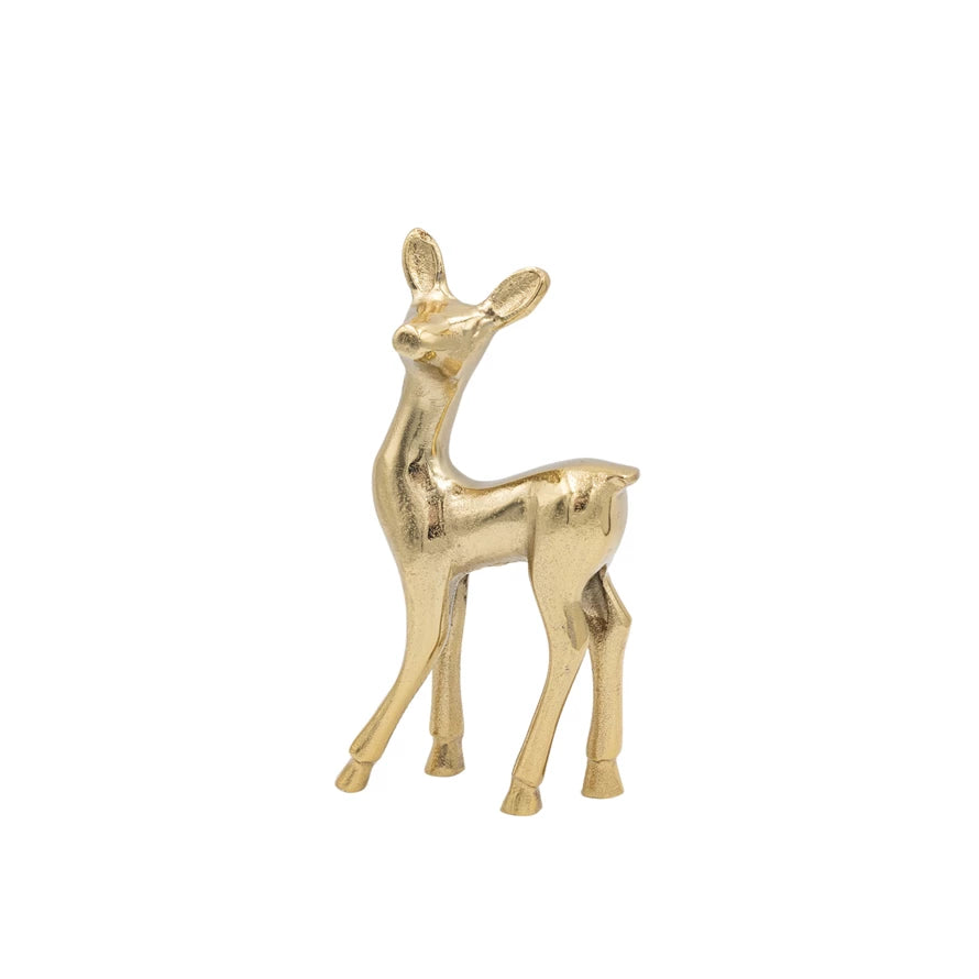 Gold Aluminum Reindeer