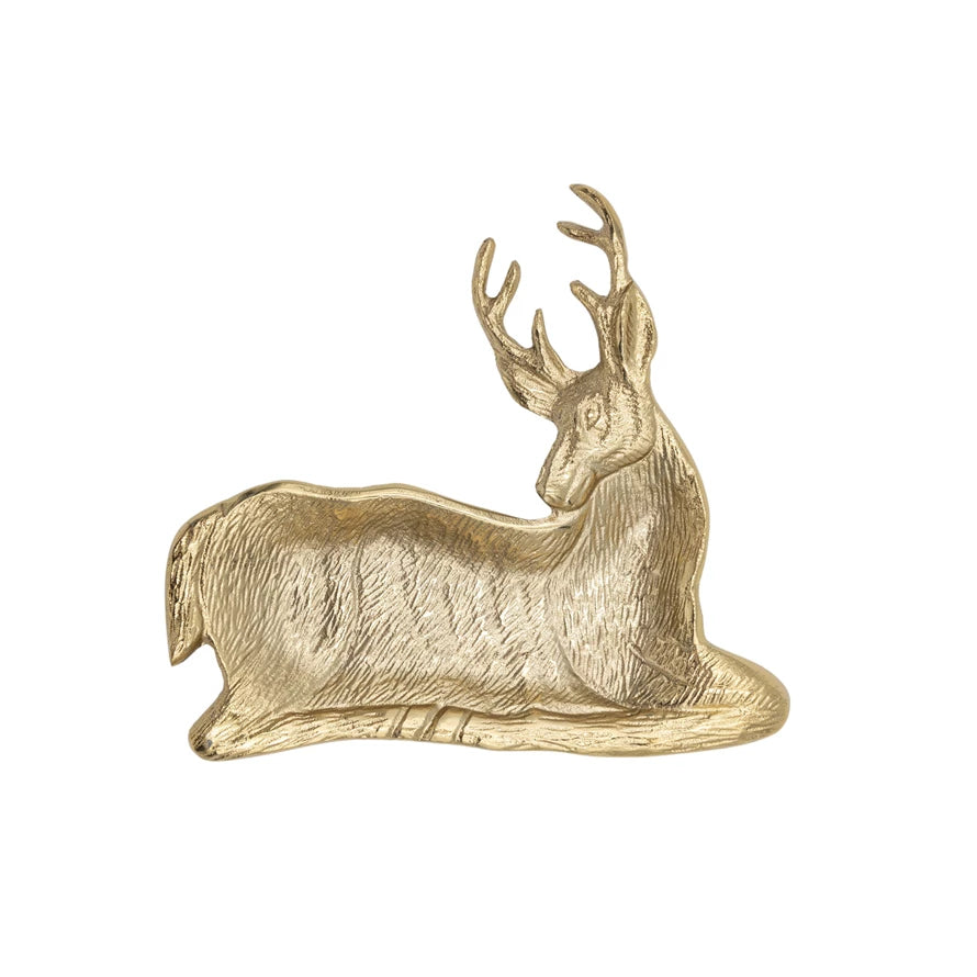 Gold Deer Shaped Dish