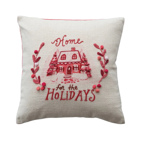 Home For The Holidays Pillow