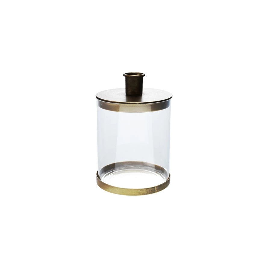Metal & Glass Taper Holder
