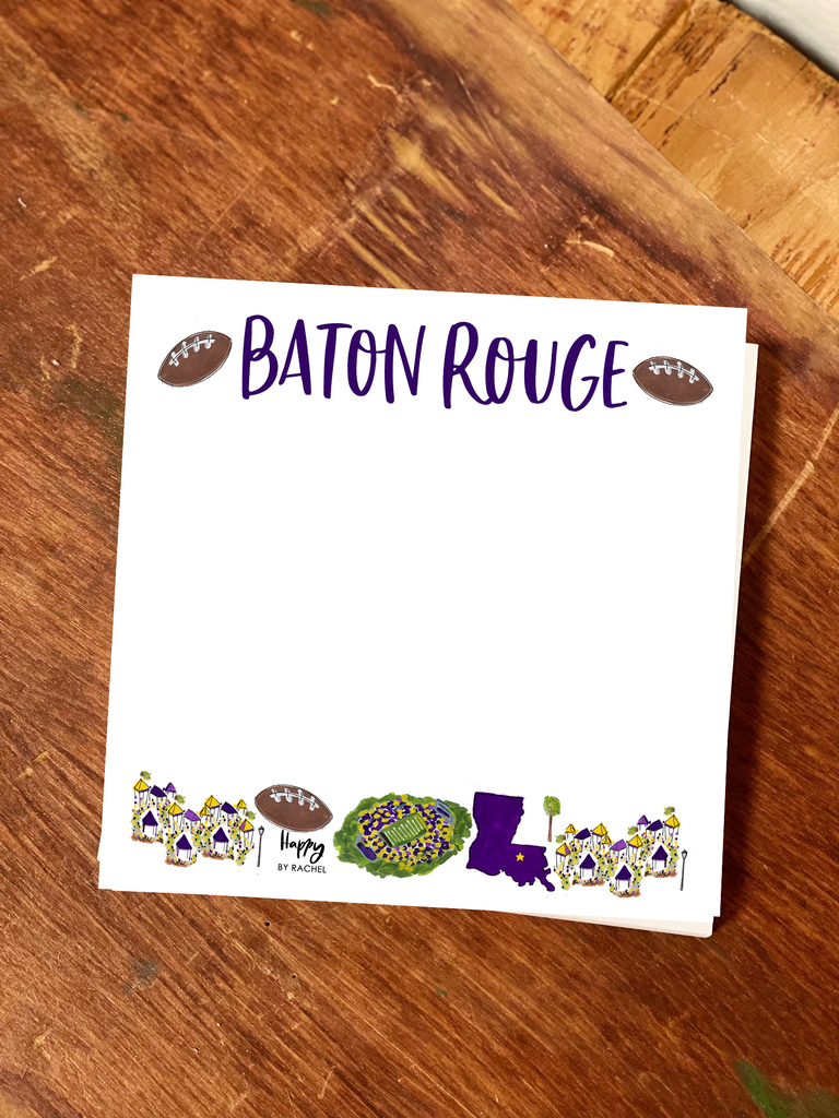 Baton Rouge Chunky Notepad