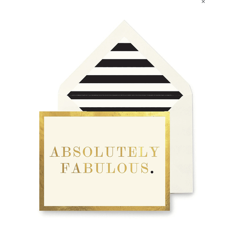 Absolutely Fabulous Card