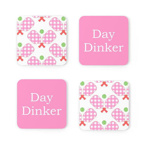Mixed Coaster Set - Pickleball