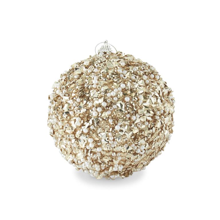 Champagne Sequin Ornament