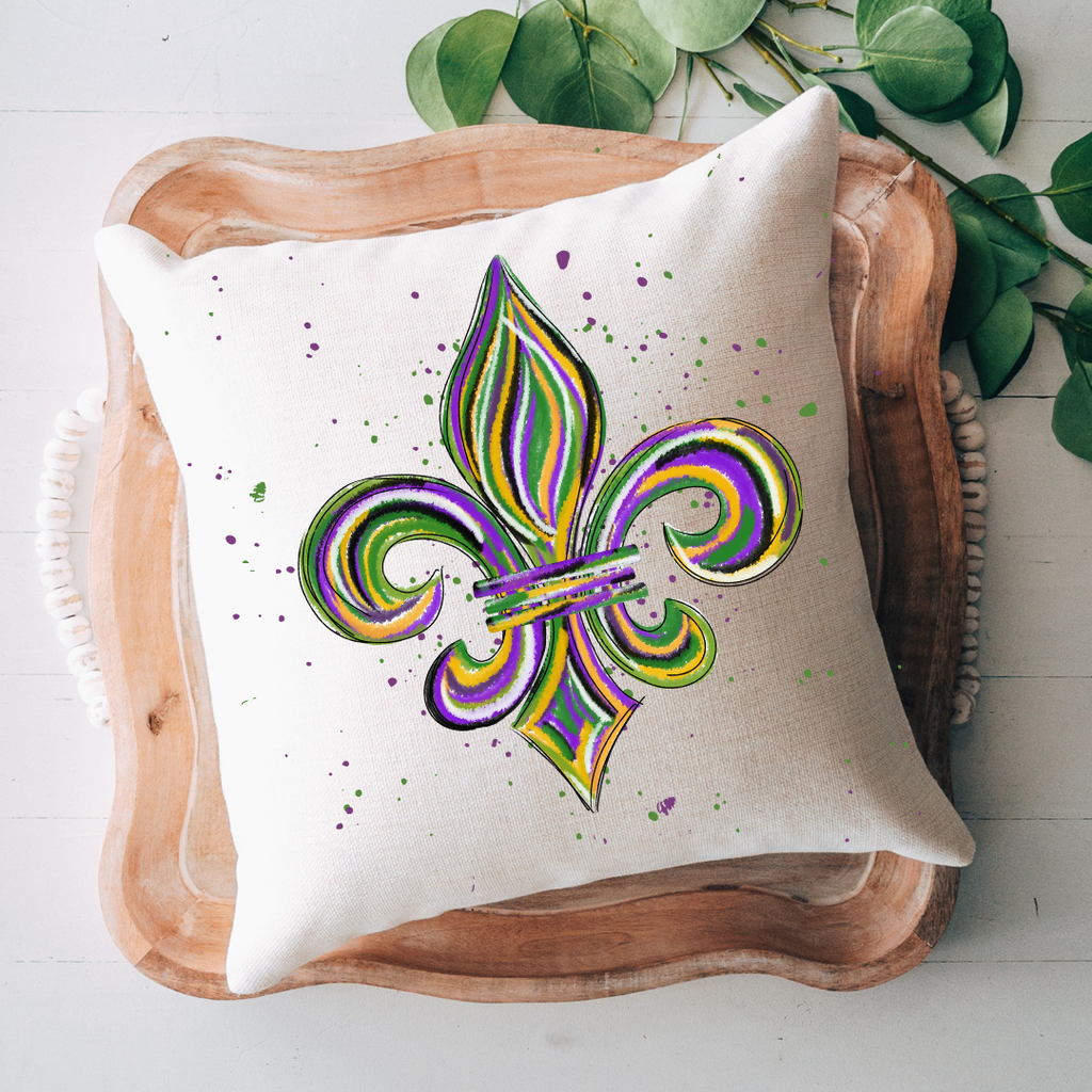 Fleur de top lis pillows