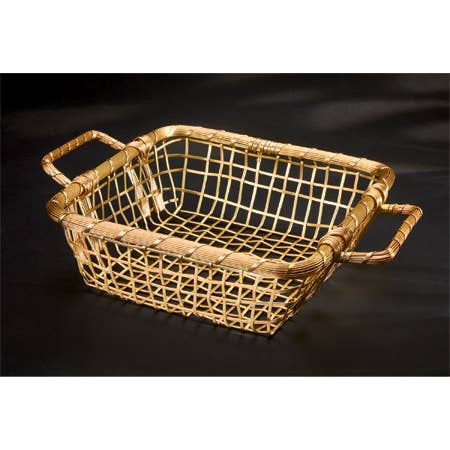 Gold Handle Basket