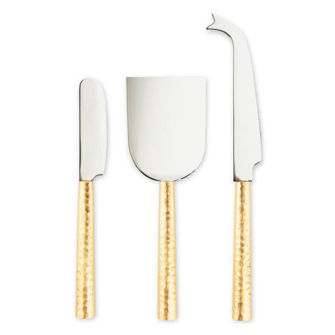 Gold Cheese Knife Set