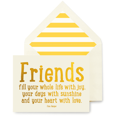Friends Fill Your Whole Life Card