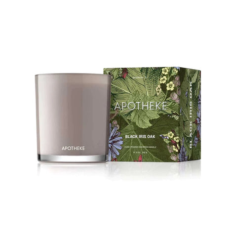 Black Iris Oak Candle