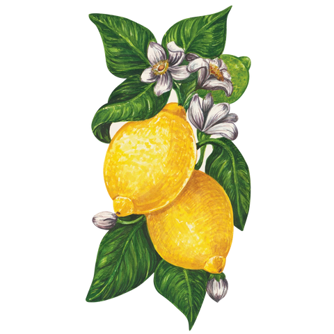Lemons Table Accent Cards