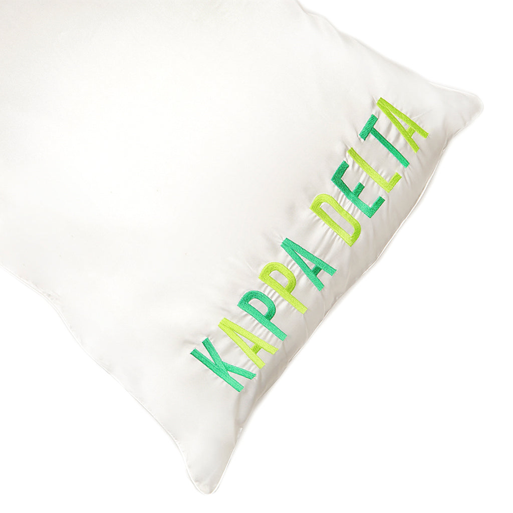 Kappa Delta Satin Pillowcase