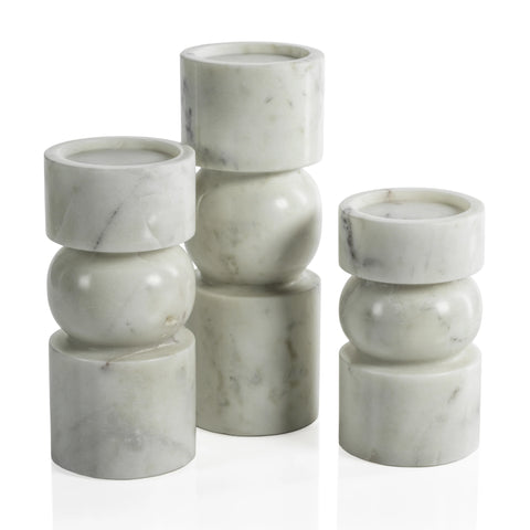 Marble Pillar Candleholder