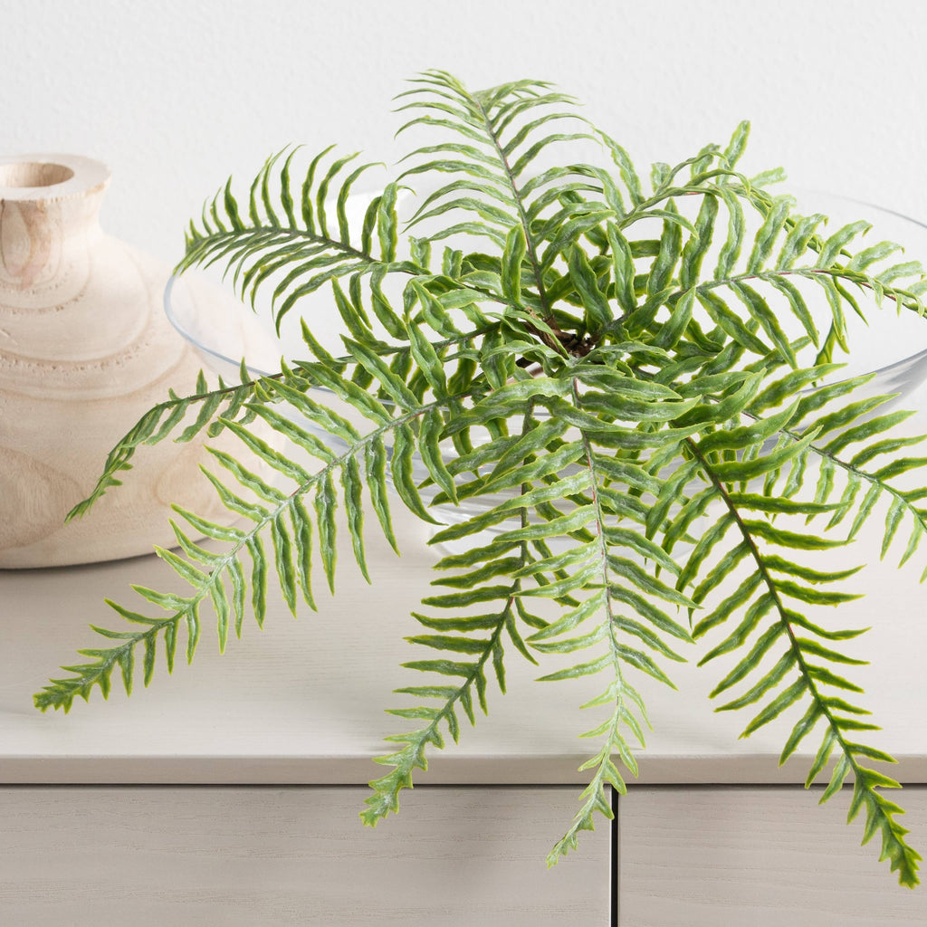 plastic fern plants Artificial Fern Spray – Birdwell's