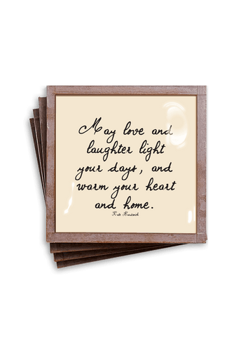 May Love & Laughter Coasters
