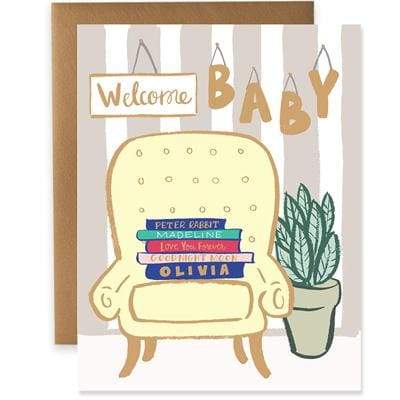 “Baby Books” Card - A2 (5.5 x 4.25)
