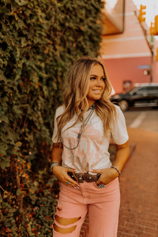 Dolly Jolly Western Holiday Christmas Tee