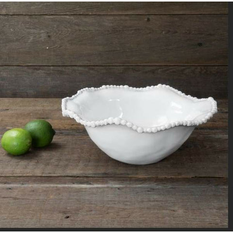 Beaded Melamine Bowl (medium)