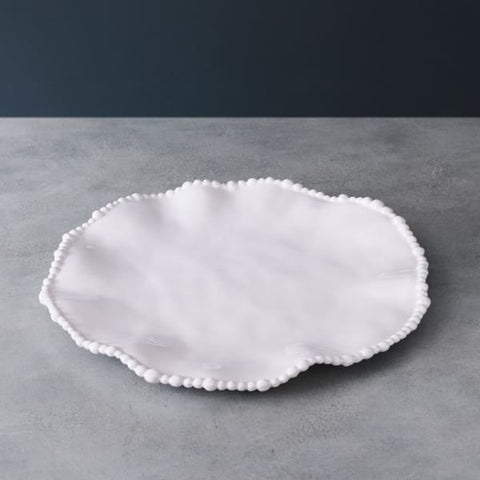 Beaded Melamine Salad Plate