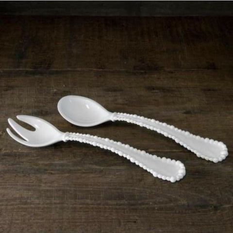 Beaded Salad Servers