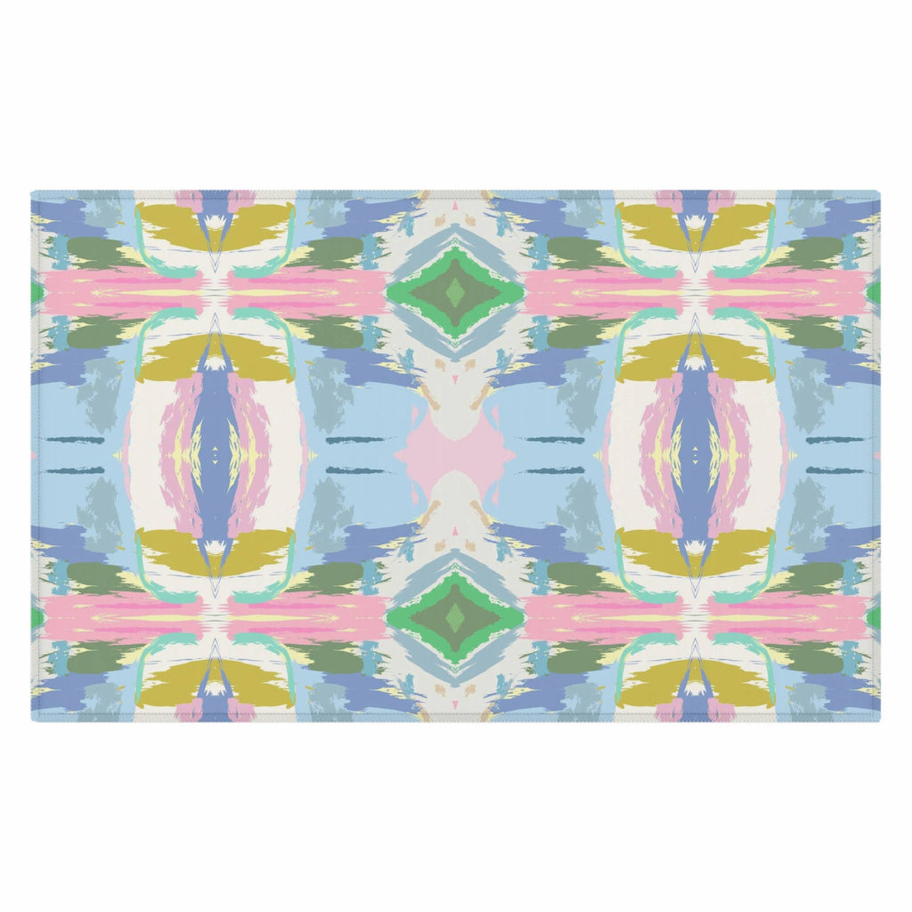 Pastel Abstract Art Rug