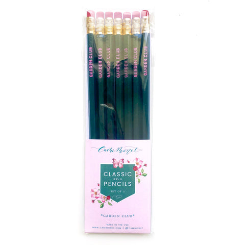 Garden Club Pencils - Set of 7