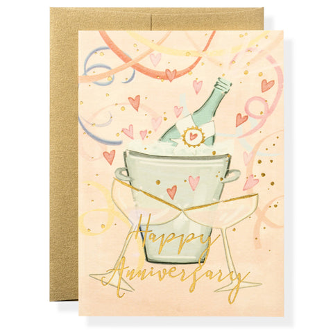 Anniversary Toast Greeting Card