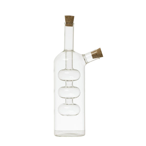 Glass & Cork Cruet Bottle