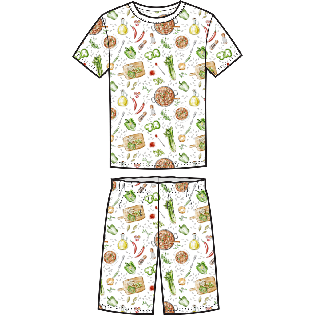 Jambalaya Unisex Children's Pajamas