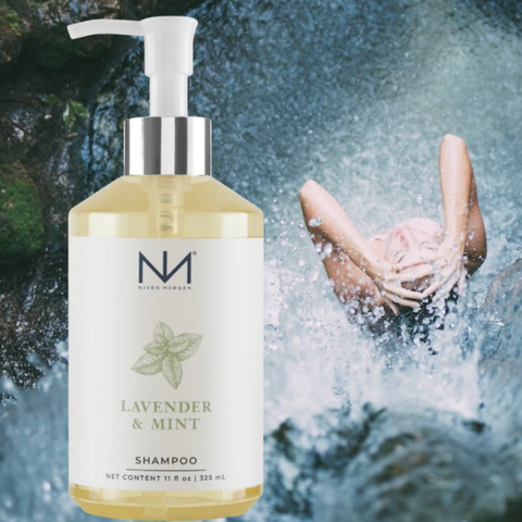 Niven Morgan Lavender & Mint Shampoo