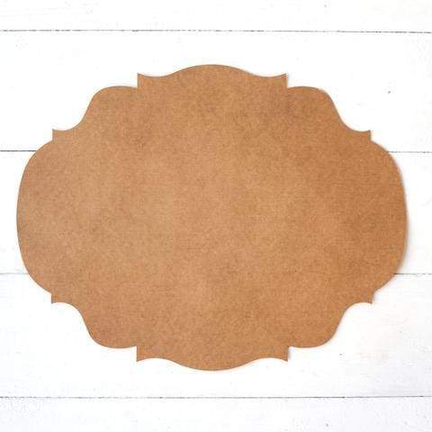 French Frame Paper Placemats
