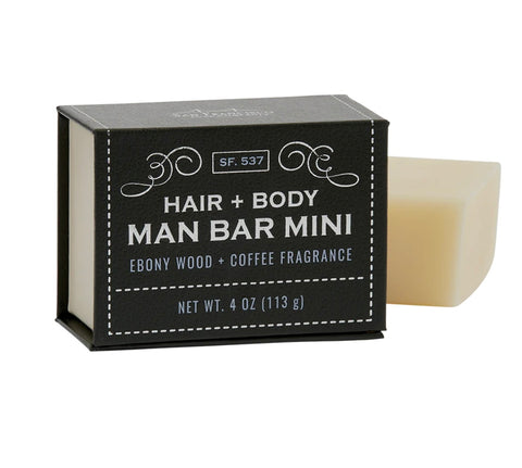 Ebony Wood + Coffee Mini Man Bar