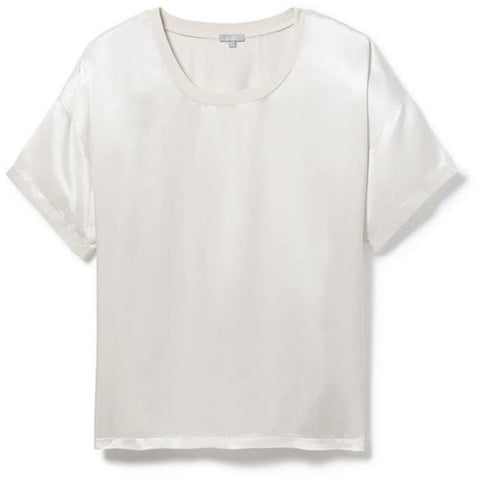 PJ Harlow “Kennedy” Satin Crew Tee